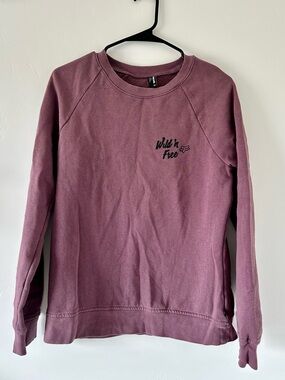 FOX RACING Mauve Pullover Sweatshirt